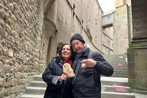 Visite guidée privée du Mont Saint Michel et du Jour J au départ de Paris