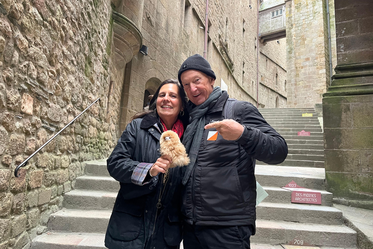 Visite guidée privée du Mont Saint Michel et du Jour J au départ de Paris