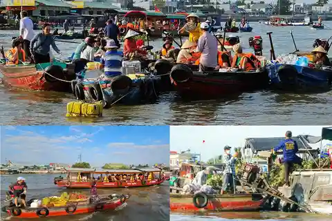 Cai Rang Berühmter schwimmender Markt in Can Tho - private Tour