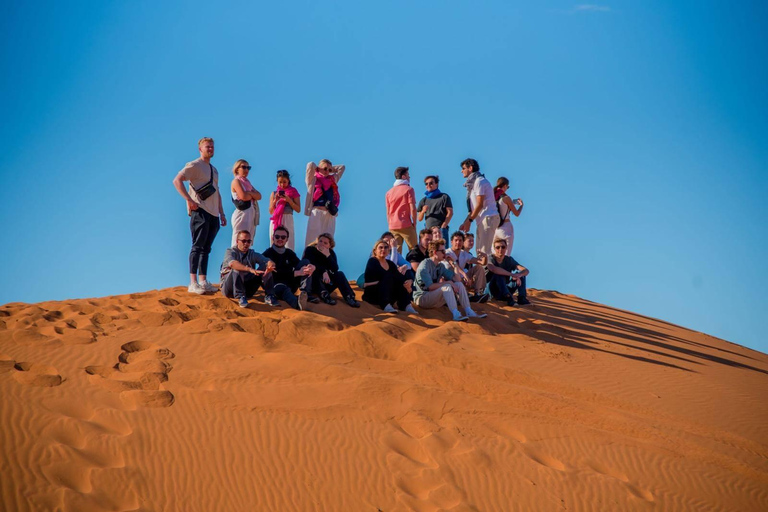 From Marrakech: 3-Days Merzouga Sahara Desert & Luxury Camp Merzouga Sahara Desert Tour with Private Luxury Tent