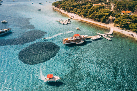 Split: Blue Lagoon, scheepswrak en Šolta met eten en drinken