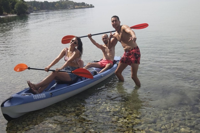 Kayak sur le lac Ohrid avec barbecue, depuis Ohrid.