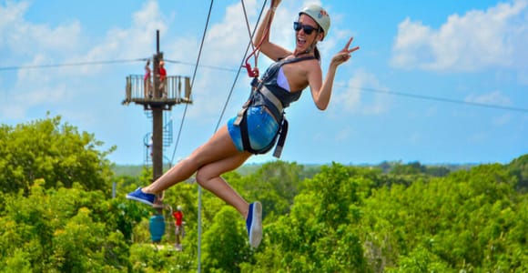 Punta Cana: Rainforest Zipline Adventure