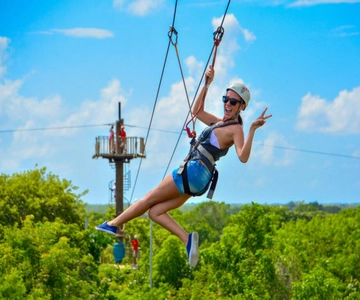Punta Cana: Rainforest Zipline Adventure