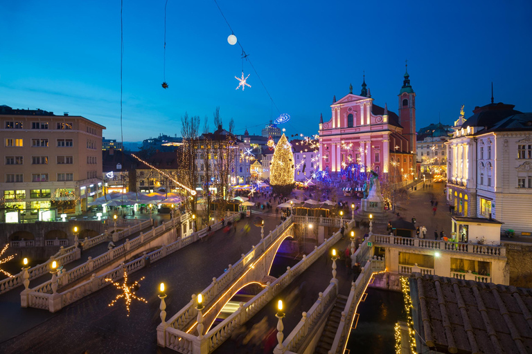 Ljubljana e a magia do Natal