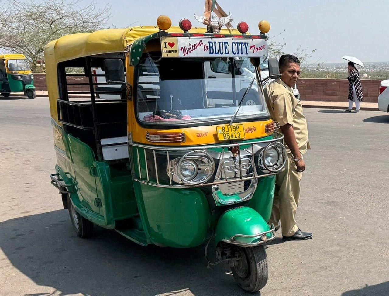 Jodhpur: Stadtführung mit dem dreirädrigen Tuk Tuk