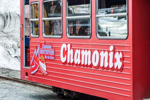 Depuis Genève : visite de Chamonix, téléphérique et train