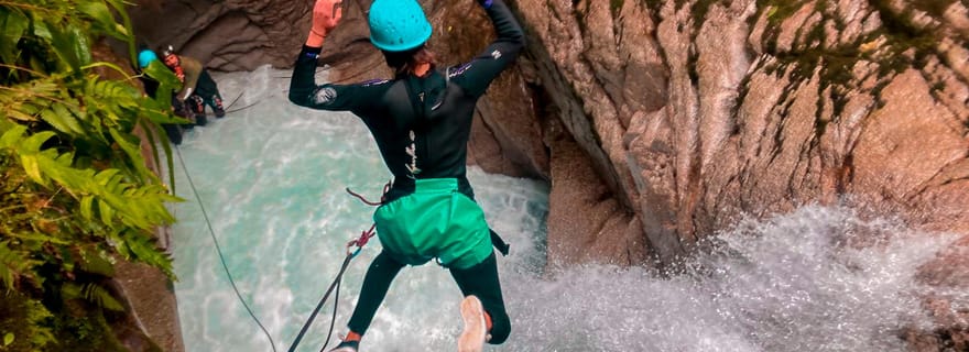 Baños de Agua Santa : Canyoning extrême à Cashaurco