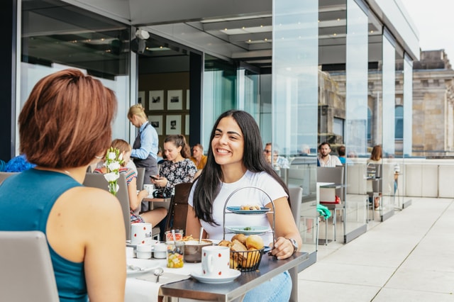 Visit Berlin Rooftop Breakfast at Käfer Restaurant Reichstag in Berlin, Germany