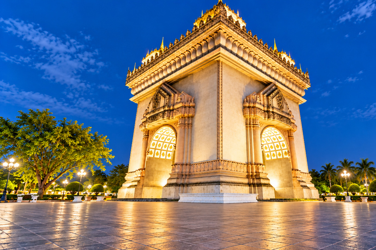 Vientiane: Private City Tour by Electric Vehicle with Guide Private Culture, and History Tour Only