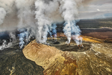 Hilo : Vol dans le parc national des volcans d&#039;Hawaï