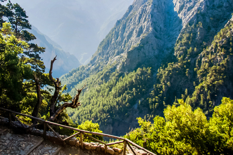 Gole di Samariá: escursione di un giorno con trekking da La CaneaDa Kalyves o Almyrida