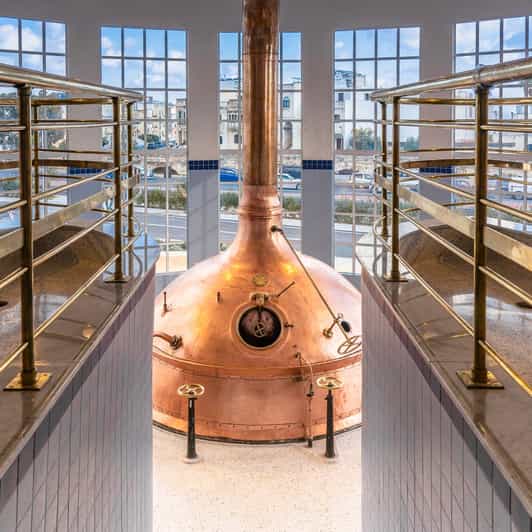 Birkirkara: The Farsons Brewery Entry Ticket and Beer Flight | GetYourGuide