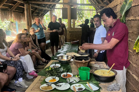 From Colombo: Sigiriya Rock, Village, and Cooking Day Trip