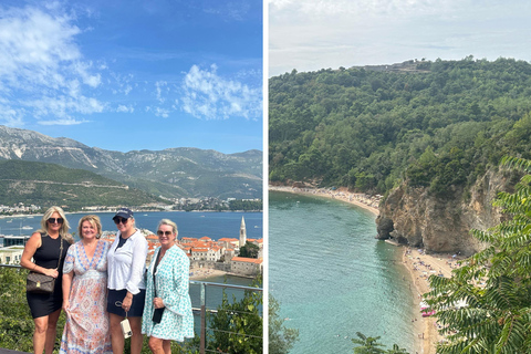 Wycieczka po plażach Riwiery Budva z kąpielamiPlażowanie na Riwierze Budva z możliwością pływania