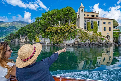 Milan : Excursion d'une journée en petit groupe sur le lac de Côme à Bellagio et Varenna