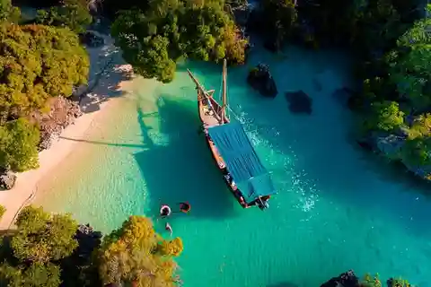 Laguna Blu, Isola di Kwale, Tour delle stelle marine, Tour di snorkeling