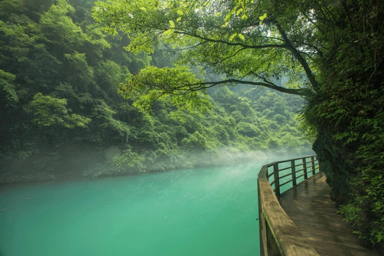 Zhangjiajie Heights: Glass Bridge & Tianmen Light Show