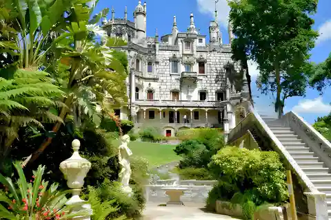 Lissabon: Sintra, Quinta Regaleira, Pena tuinen, Cascais uitstapje