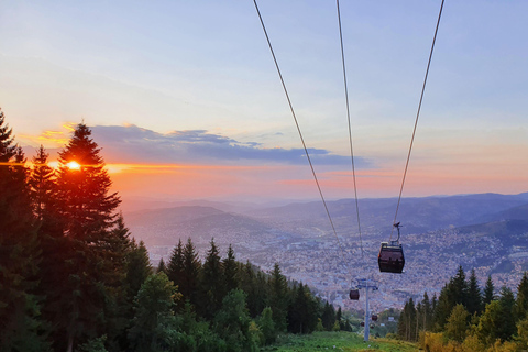 Sarajevo: Trebević Mountain Biking Tour with Picnic Lunch