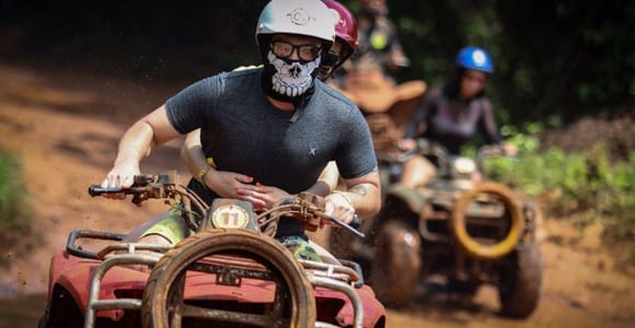 Cancun: Thrilling ATV Adventure, Ziplines and Cenote swim