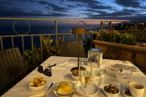 Taormina: Instagram tour with food, drink and sunset, Pick-Up from Catania