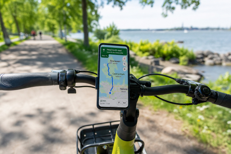 Helsinki: E-Bike Rental with Self-Guided Routes