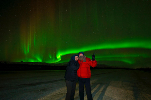 Depuis Fairbanks : Excursion aux aurores boréales avec photographie