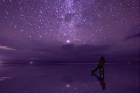 Uyuni: Salt Flats Sunset and Stargazing Tour