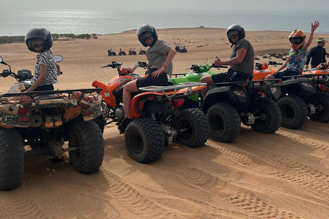 Agadir: Takate Quad Biking and Sandboarding Tour AGADIR : QUAD INDIVIDUEL + SANDBOARDING
