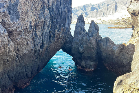 Tenerife: Masca, Los Gigantes & Natural Pools + Picnic Masca Tour with Hotel pick-up in Puerto de la Cruz (North)