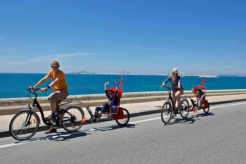 Marseille: Calanques Shore Excursion Electric Bike Day Tour Italian speaking guide