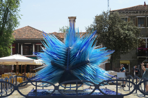 Venezia: Tour guidato in barca a Murano e soffiatura del vetroTour in barca a Murano, soffiatura del vetro e Bottiglia di Prosecco