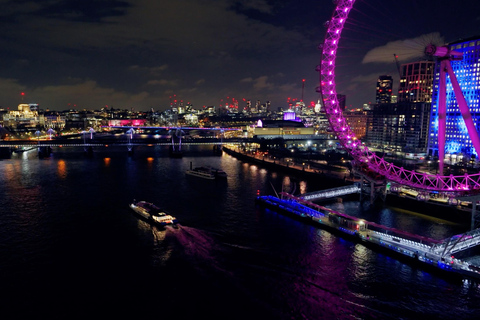 夜幕下的伦敦：灯火辉煌的大河官方游船之旅
