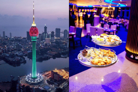 Colombo: Lotus Tower Revolving Restaurant Buffet Meal
