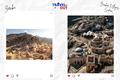 Hammamet: Takrouna, Jradou, Zriba, Water Temple Private Tour Private Minivan for Groups up to 6 with Driver-Host