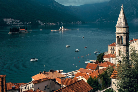Kotor: Boka Bay Speedboat Tour with Breakfast & Lunch