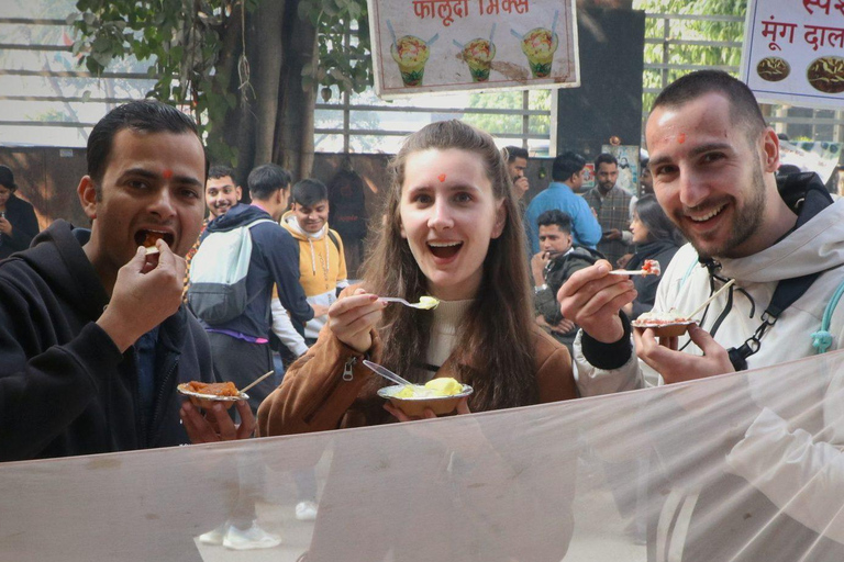 Neu-Delhi: Straßenfrühstückstour(Gemeinsam) Neu-Delhi: Frühstückstour durch die Straßen