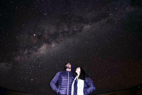 Vanuit Uyuni: Sterrennacht in de zoutvlakte van Uyuni met telescoop