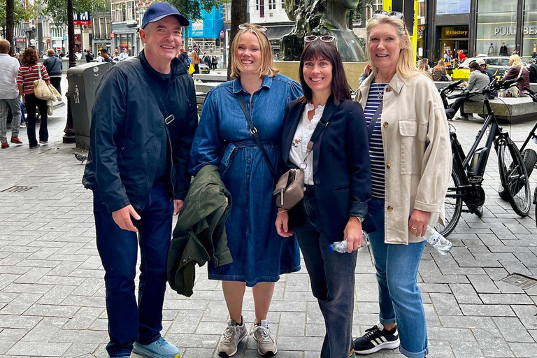 Amsterdam: Small Group Walking Tour with Fun Guide Walking Tour in Amsterdam with Enthusiastic and Fun Guide