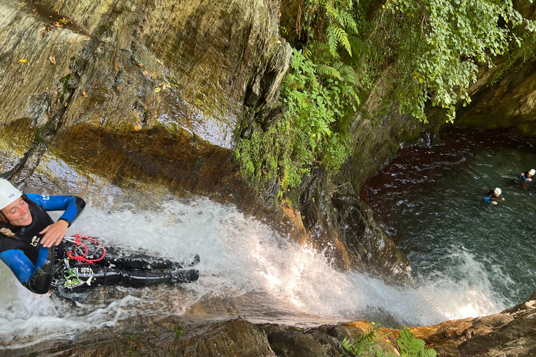 La plagne: introductory canyon at Eau Rousse