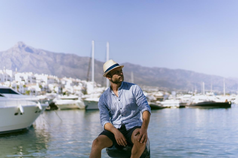 Málaga: Harbour & Waterfront Private Photoshoot Super Premium: 75 photos | 90 mins