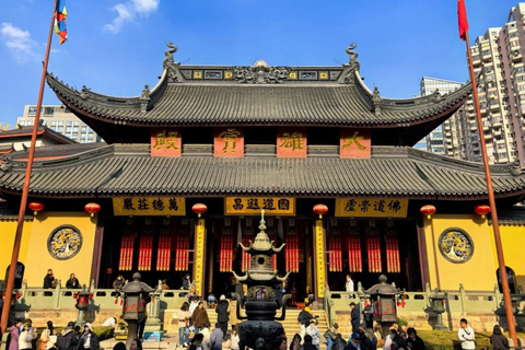 Shanghai: Jade Buddha Temple, Tian’an Qianshu & M50 Tour