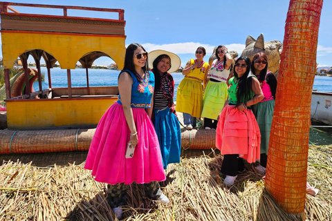 From Puno: Uros Islands Half-Day Tour