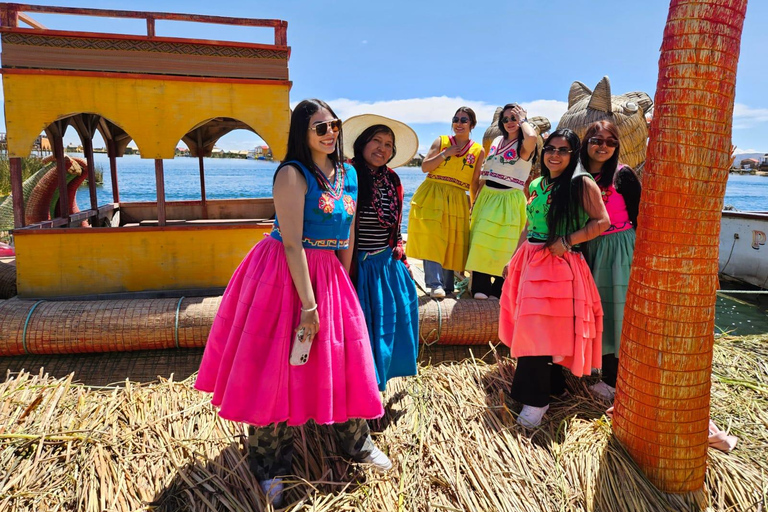 From Puno: Uros Islands Half-Day Tour