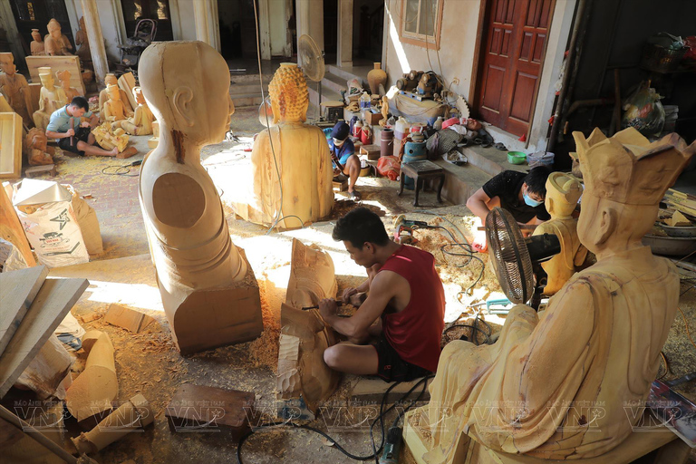 Hanoi: Duong Lam, Carpentry & Silk Village Or Incense & Hat Private: Incense Village & Hat Village & Silk Village