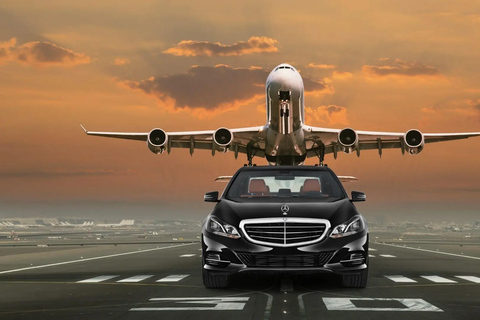 Privé transfer naar luchthaven Montreal YUL vanaf Mont-Tremblant