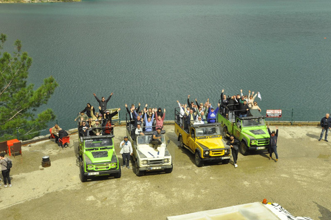 Side: Jeep Safari, Green Canyon, and Mud Bath Tour
