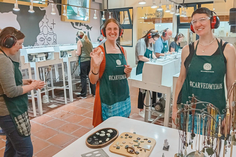 Antigua Guatemala: Laboratorio di intaglio della giada