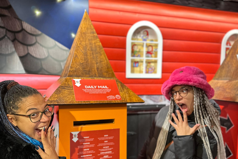 Rovaniemi: Santa's Day with Reindeer Moments & Snowman Magic